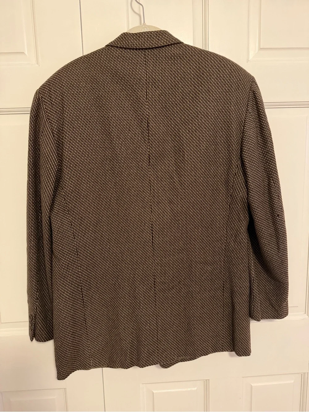 Giorgio Armani Le Collezioni Brown Pure Wool Sport Coat Blazer 42R Made in Italy